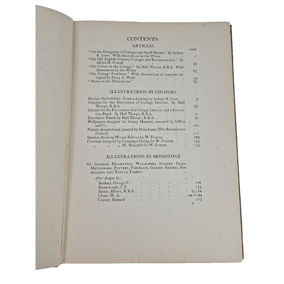 The Studio Year-Book of Decorative Art 1919 Antique Interior Design Book - Picture 5 of 16